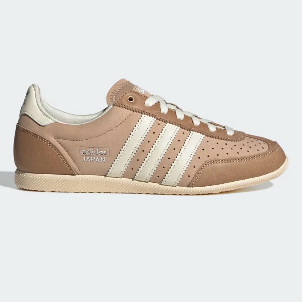 NIB Adidas Japan Tan and Cream Sneakers
